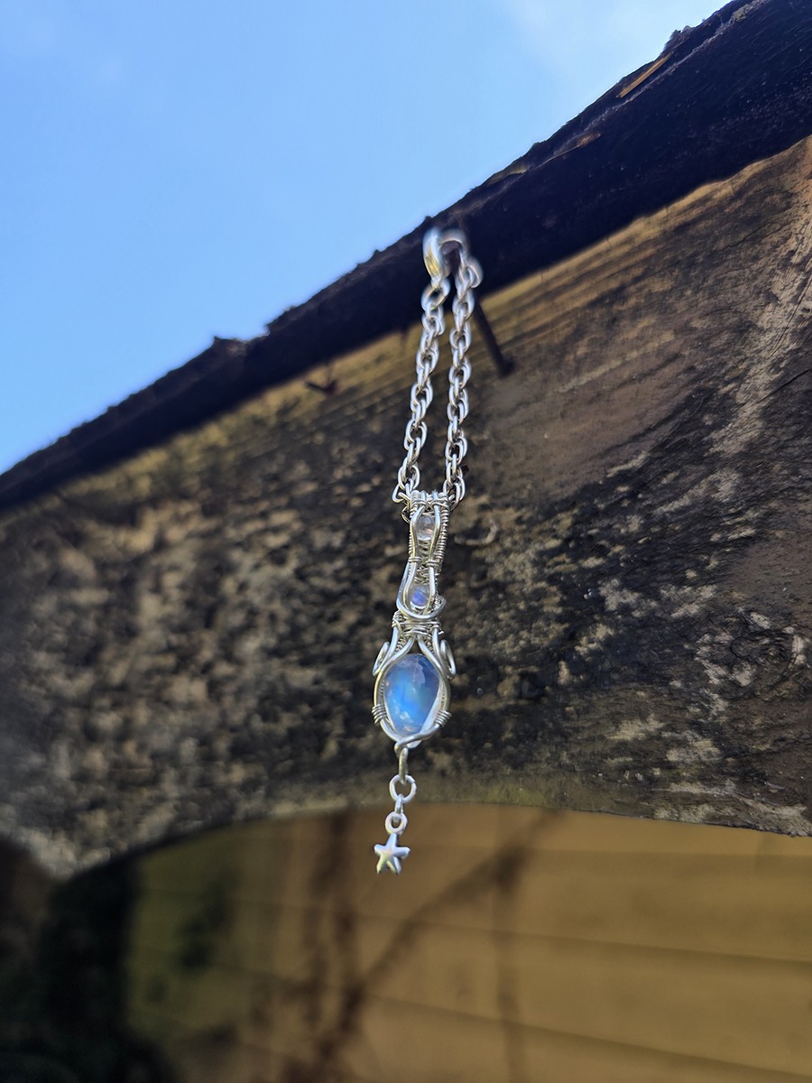 Image d'illustration du produit Pendentif péristérites et argent