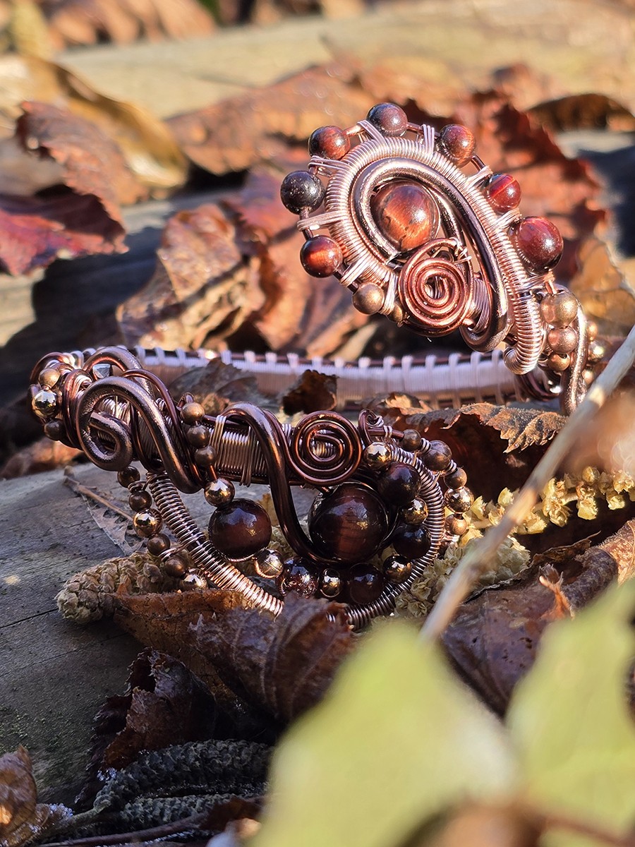 Image d'illustration du produit Bracelet serpent Oeil-de-taureau