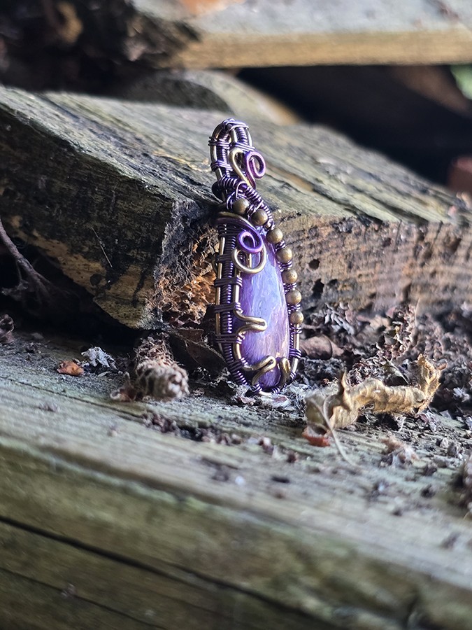 Image d'illustration du produit Pendentif charoïte