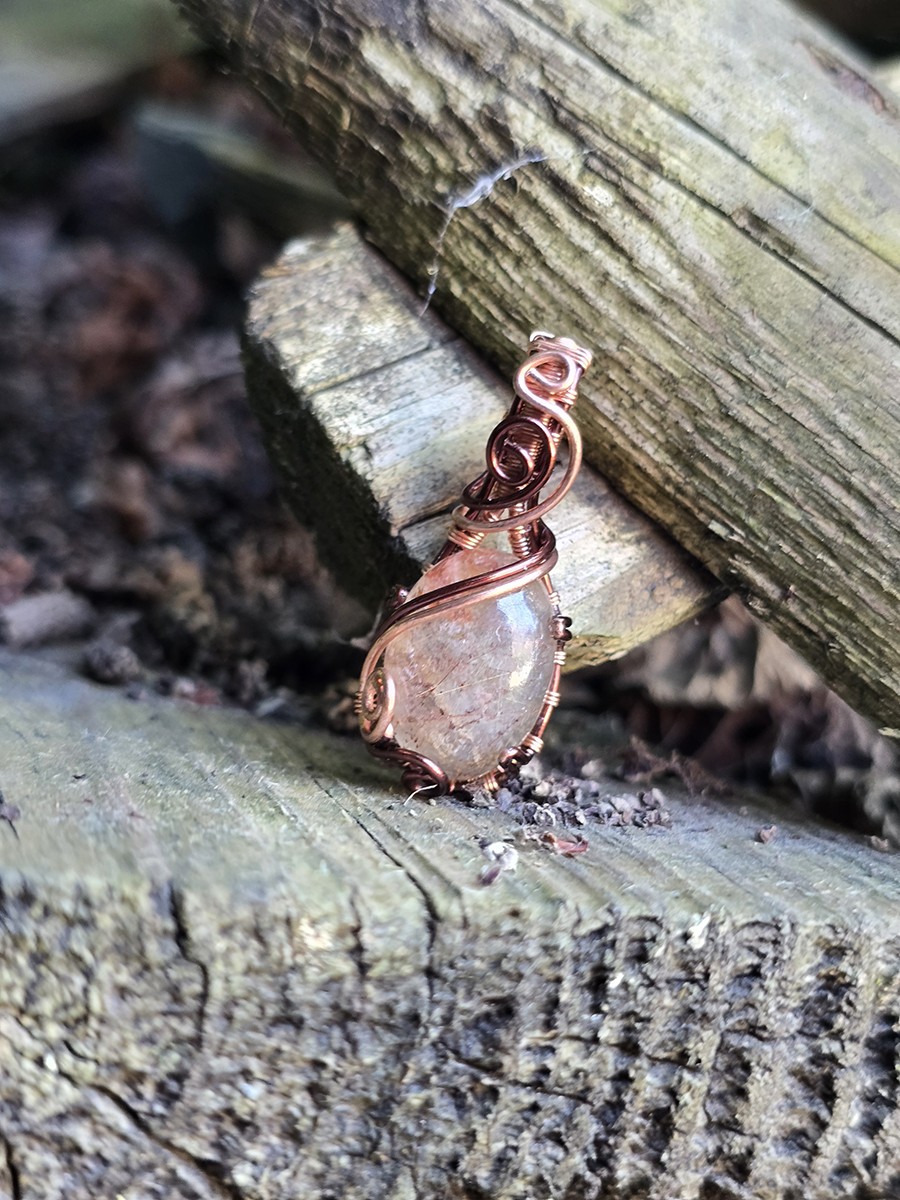 Image d'illustration du produit Pendentif quartz lodolite
