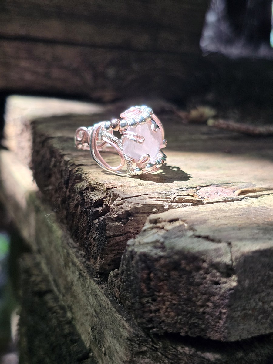 Image d'illustration du produit Bague quartz rose
