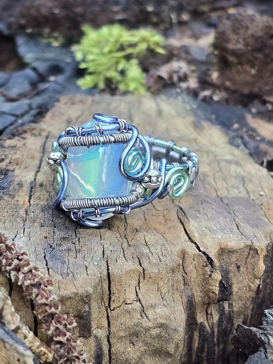 Image d'illustration du produit Bague opale