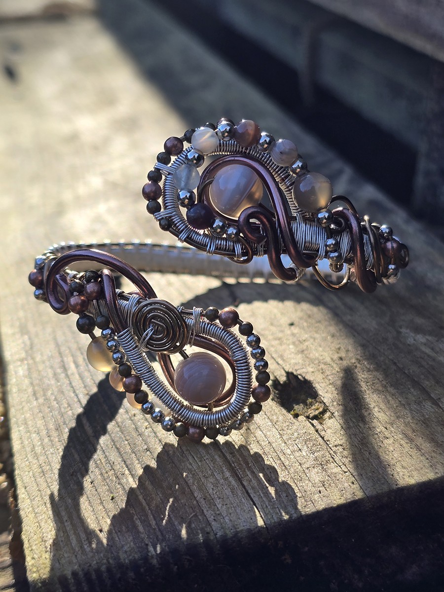 Image d'illustration du produit Bracelet serpent agate