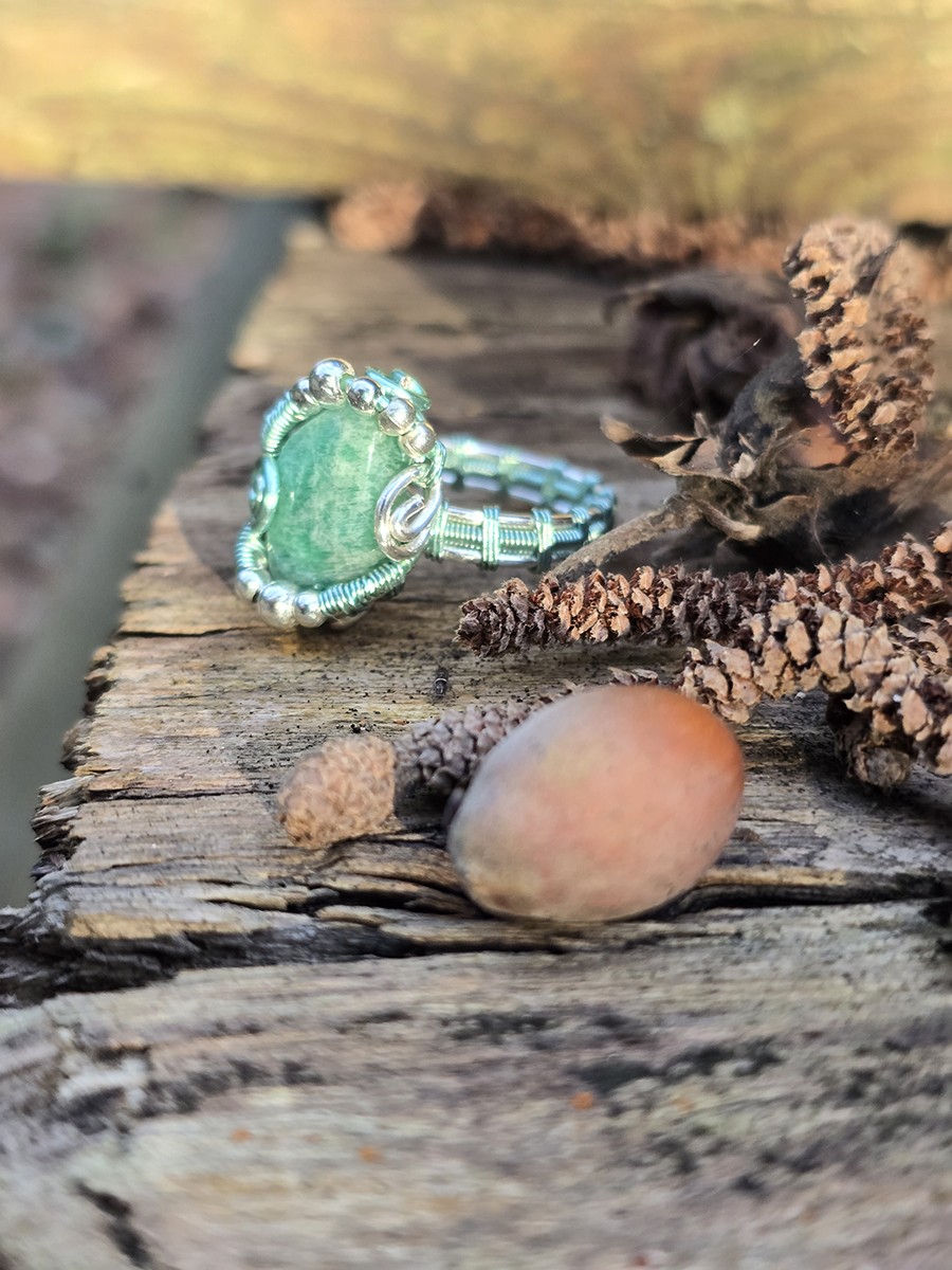 Image d'illustration du produit Bague Amazonite