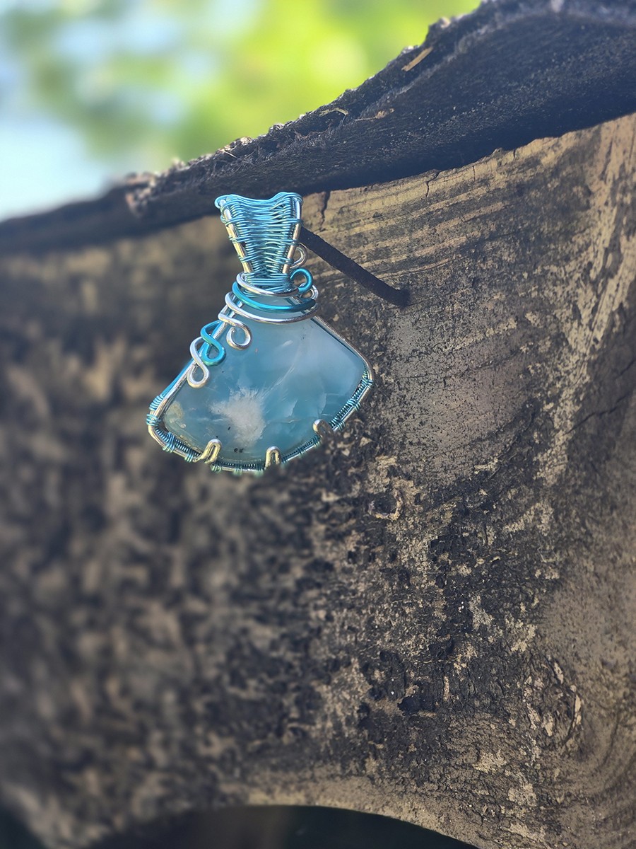 Image d'illustration du produit Pendentif larimar