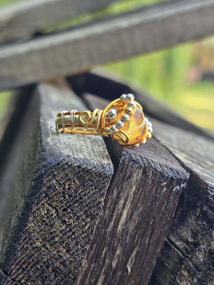 Image d'illustration du produit Bague citrine