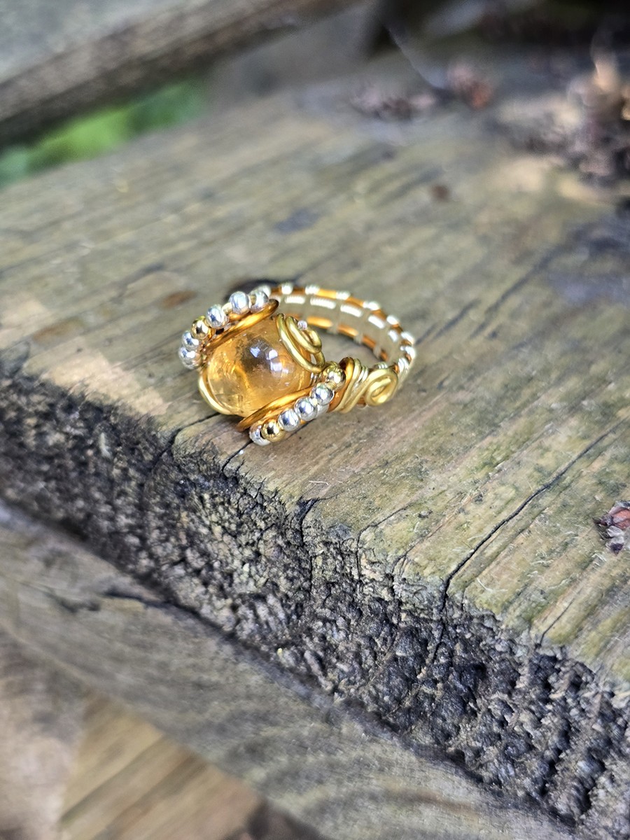 Image d'illustration du produit Bague citrine