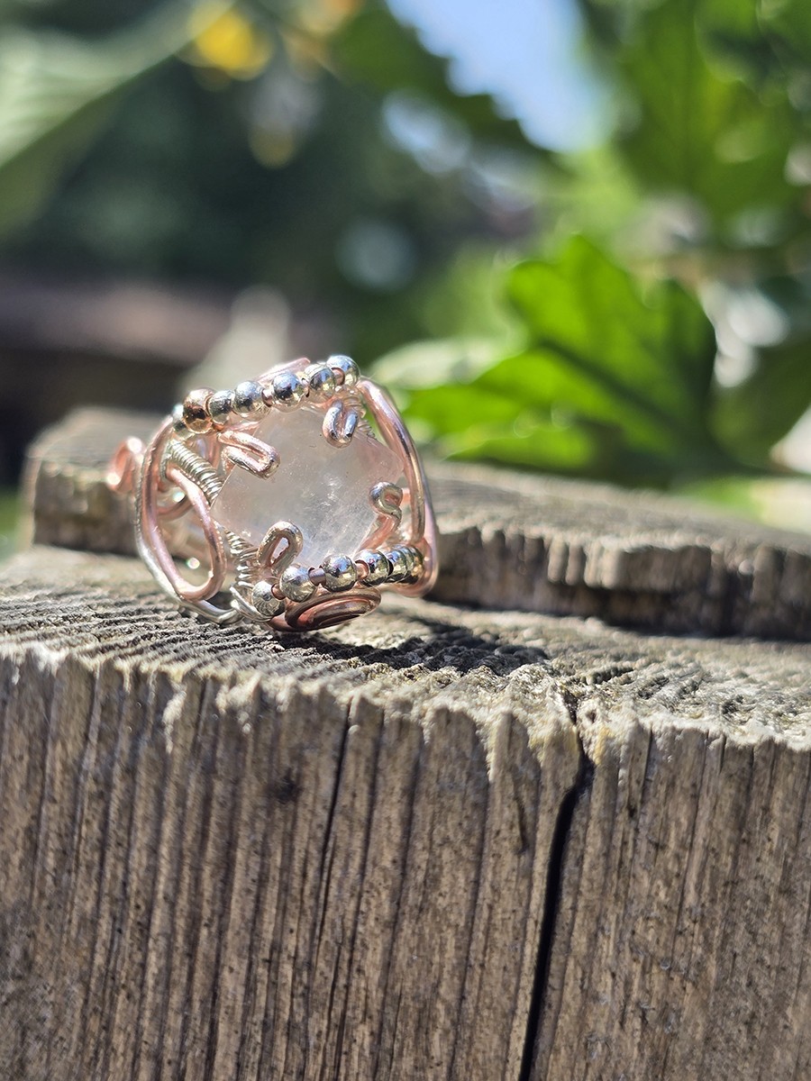Image d'illustration du produit Bague quartz rose