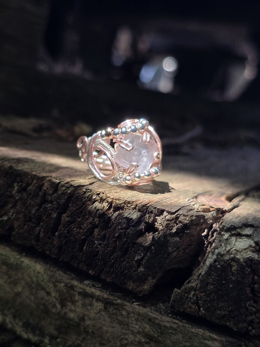 Image de couverture du produit Bague quartz rose