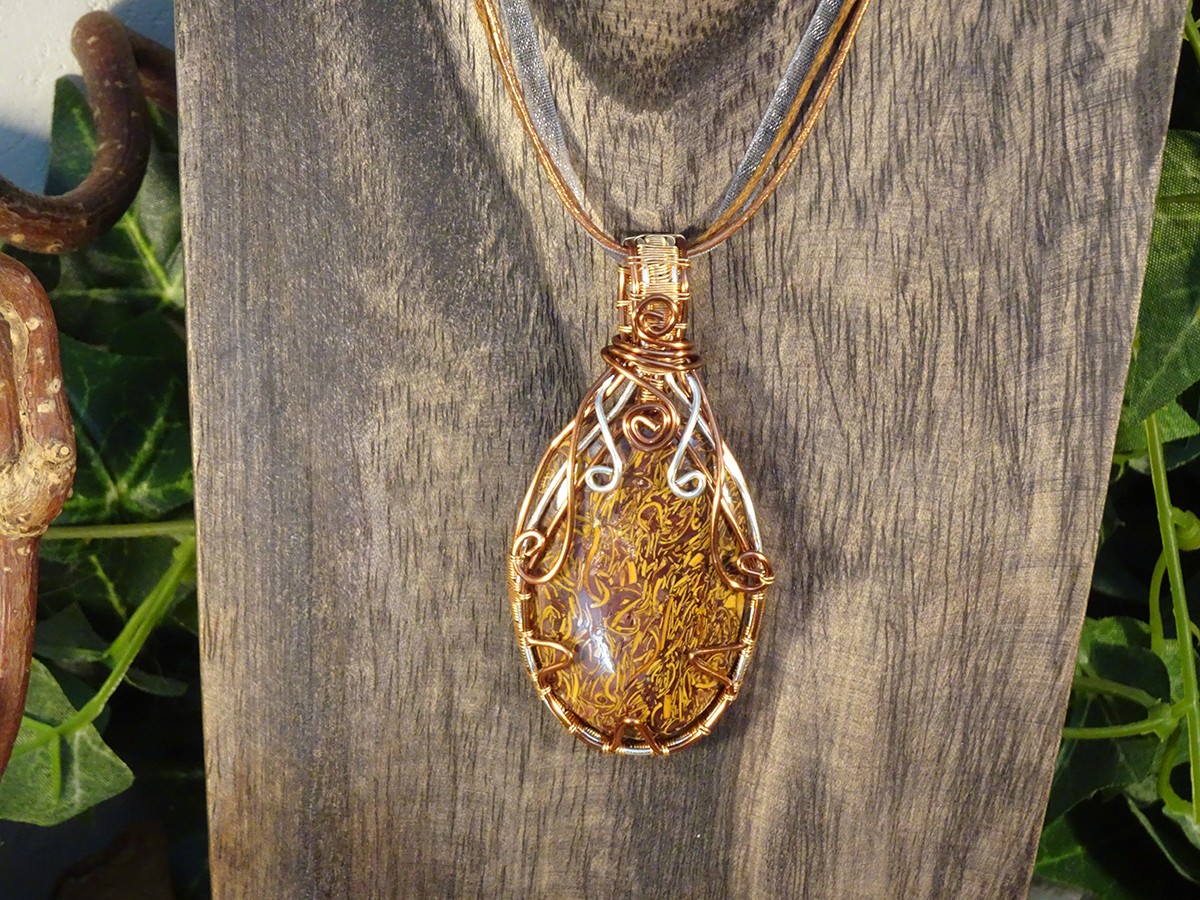 Image de couverture du produit Pendentif jaspe éléphant