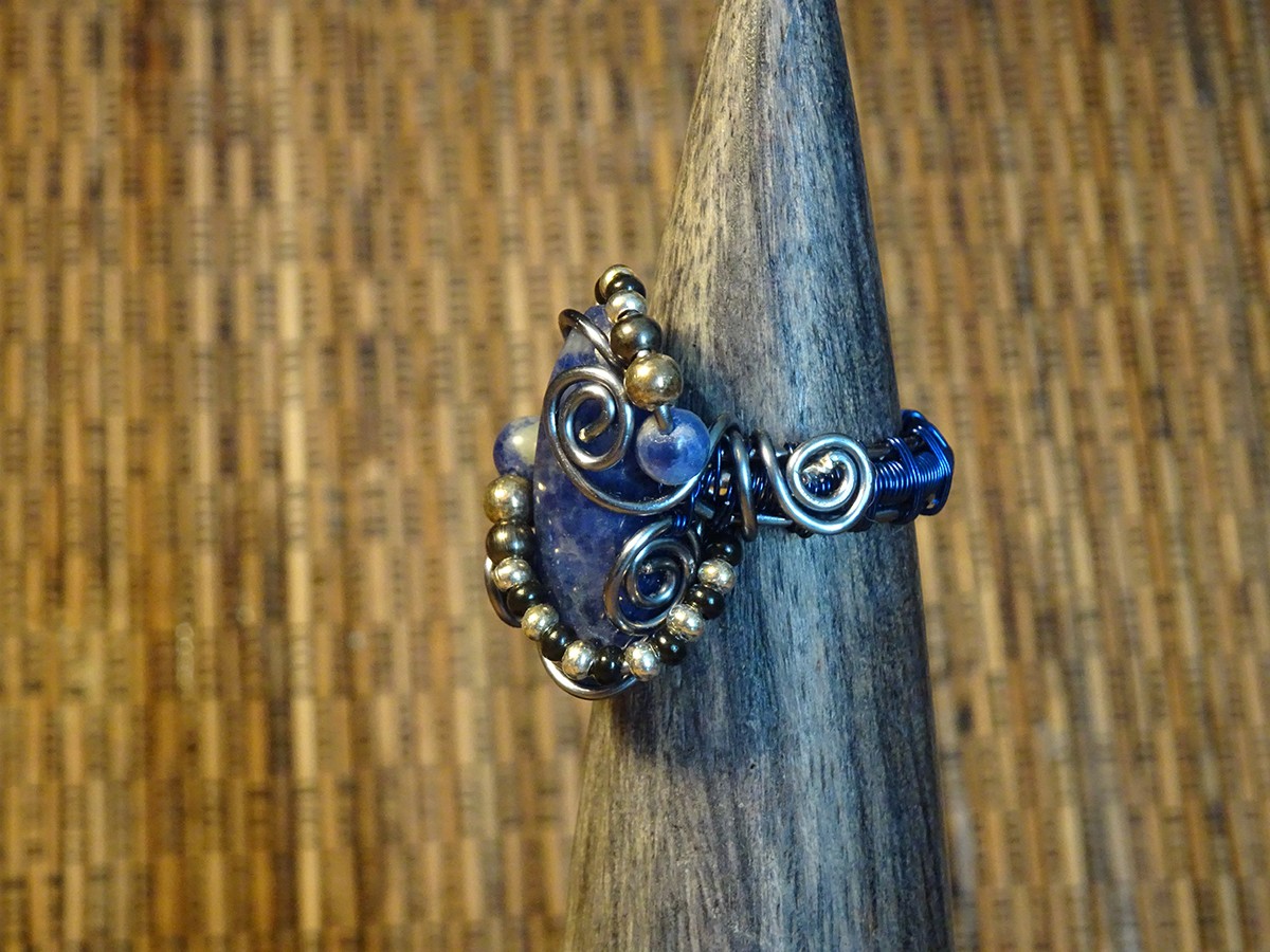 Image d'illustration du produit Bague Sodalite