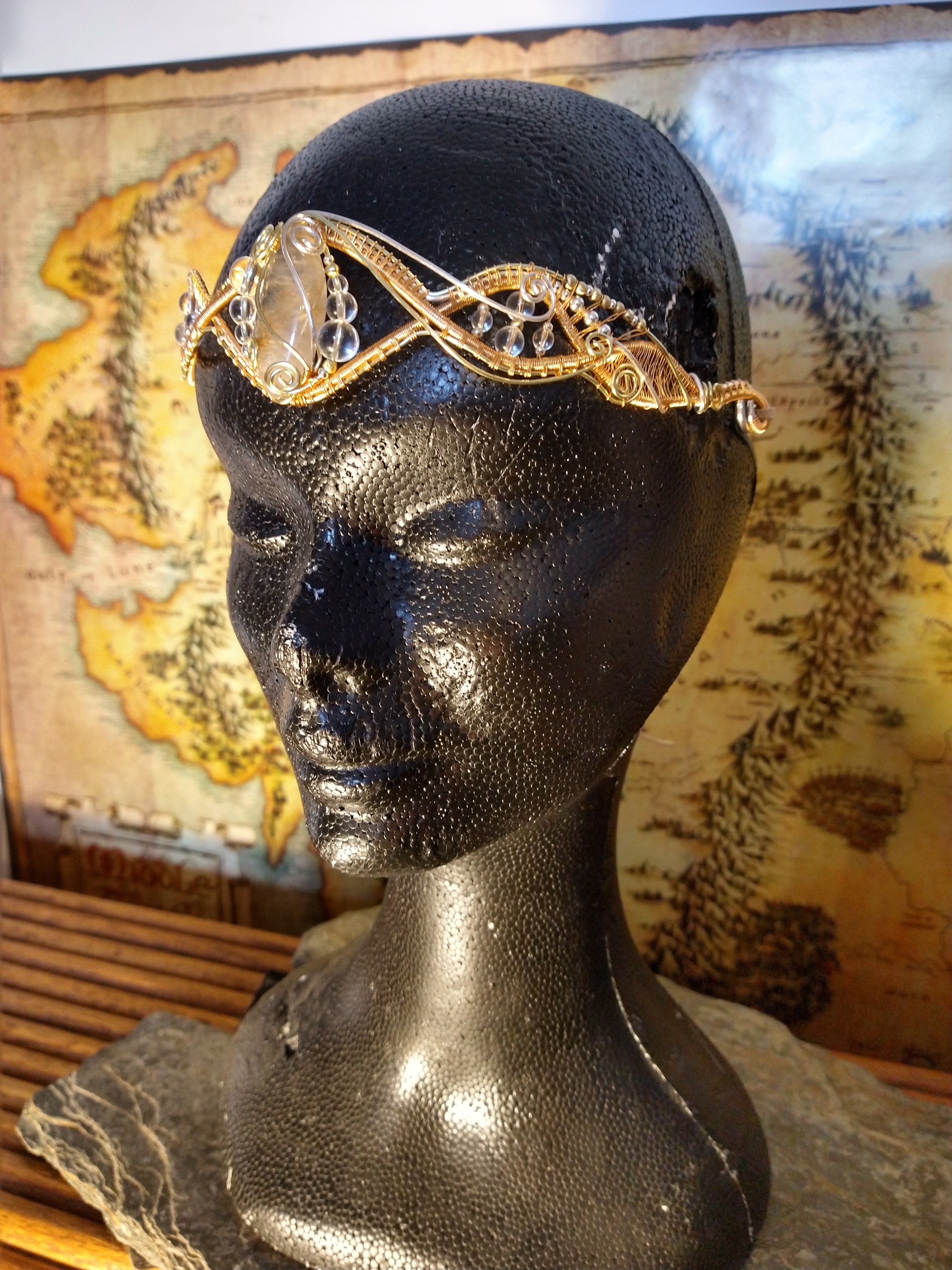 Image de couverture du produit Couronne quartz à rutiles