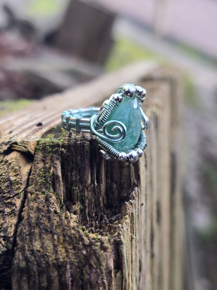 Image d'illustration du produit Bague Amazonite