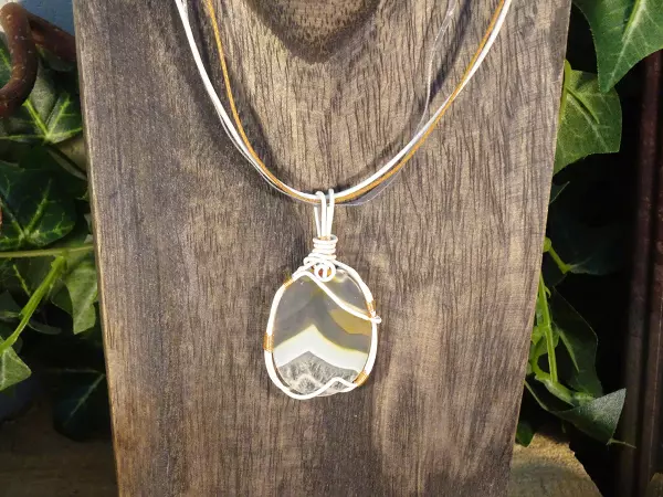 Image de couverture du produit Pendentif agate limpide