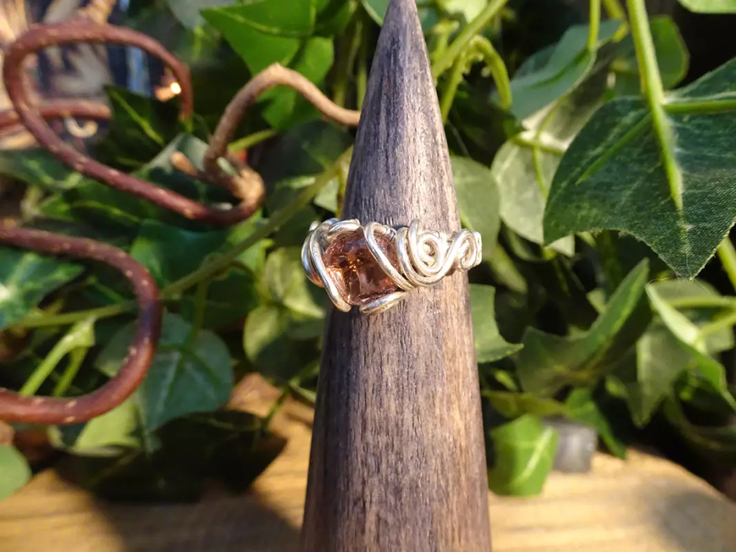 Image d'illustration du produit Bague tourmaline orangée