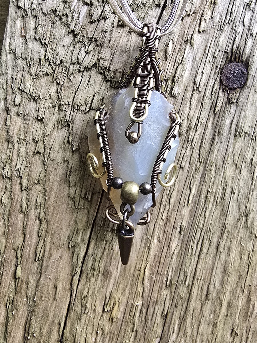 Image de couverture du produit Pendentif pointe de flèche agate