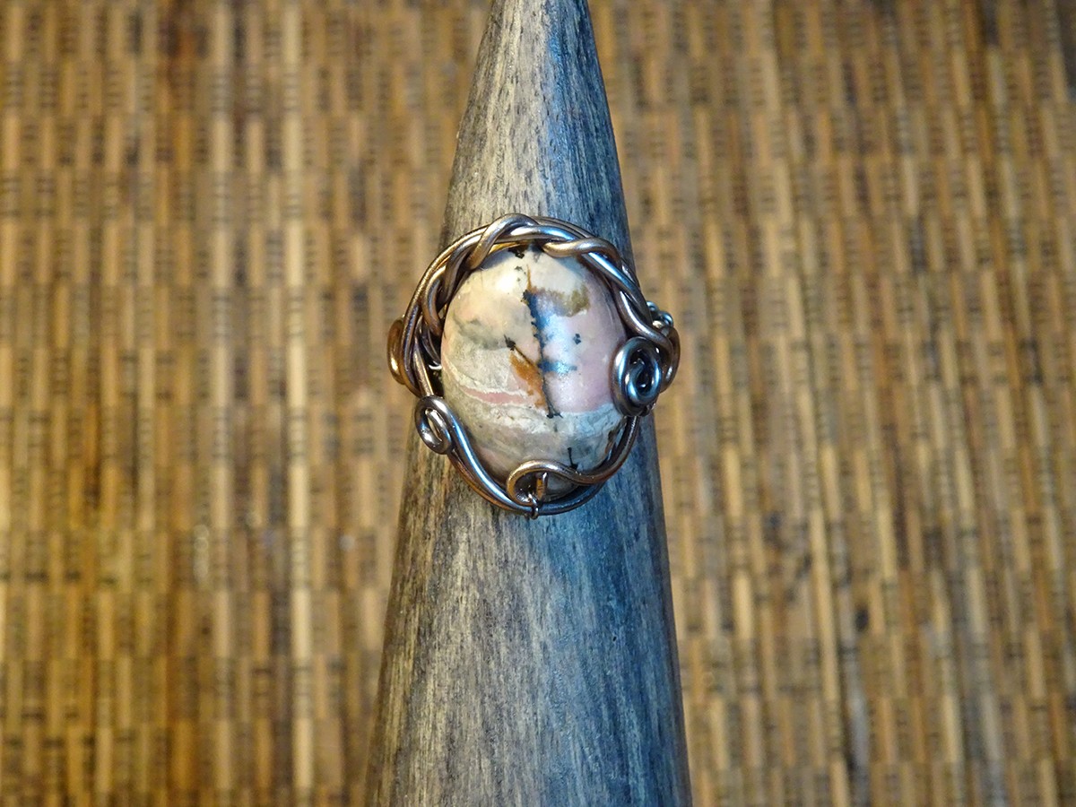 Image de couverture du produit Bague rhodonite
