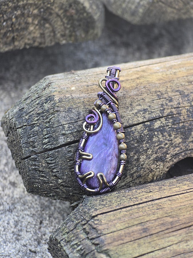 Image d'illustration du produit Pendentif charoïte