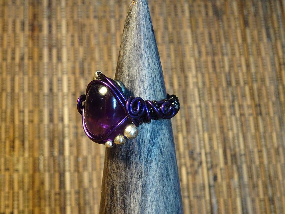 Image d'illustration du produit Bague améthyste