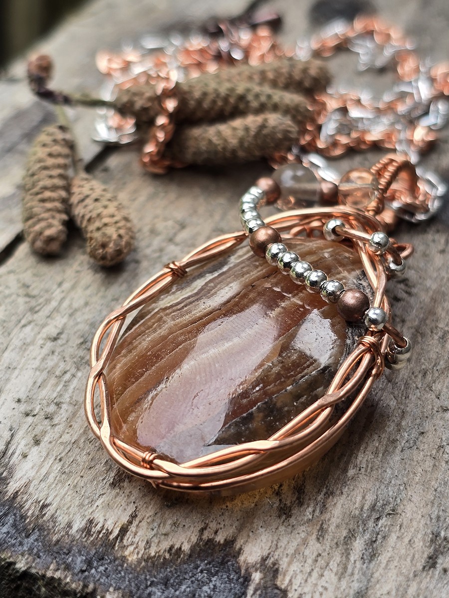 Image d'illustration du produit Pendentif fluorite miel