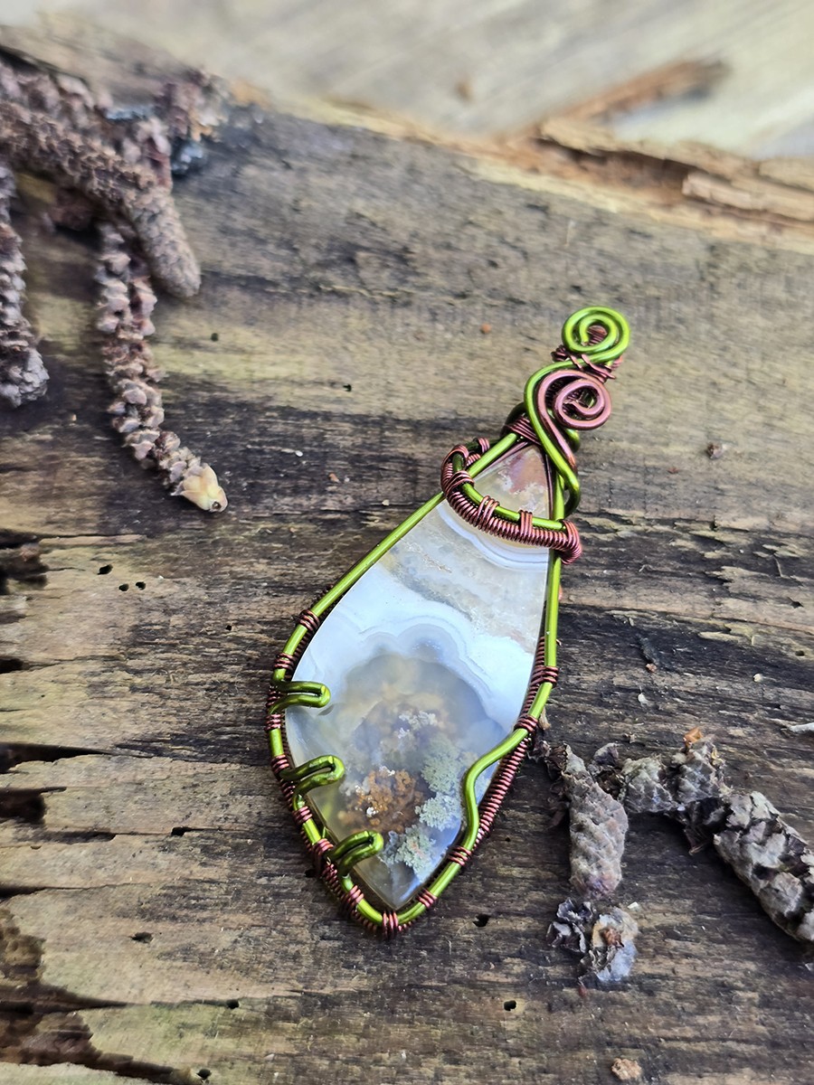 Image de couverture du produit Pendentif agate mousse