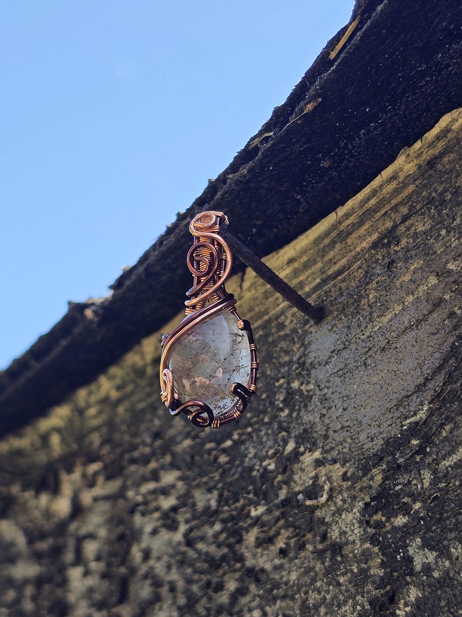Image d'illustration du produit Pendentif quartz lodolite
