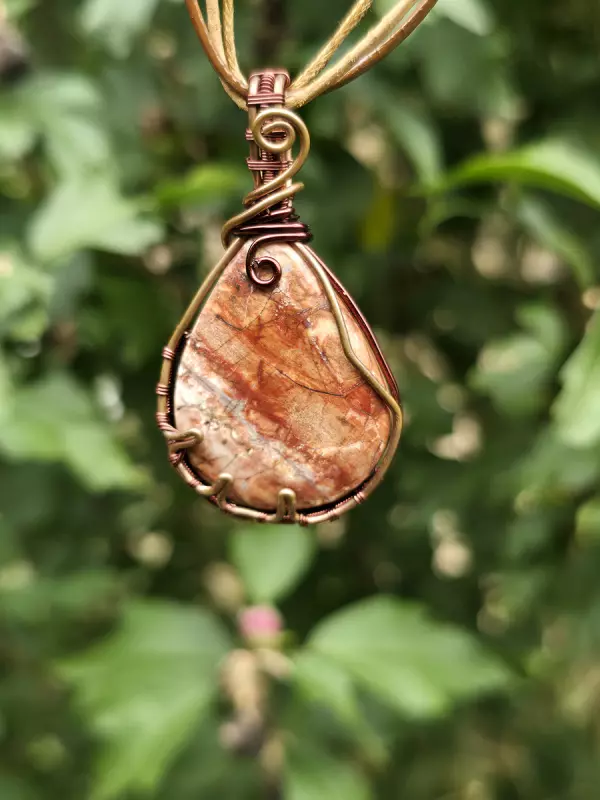 Image d'illustration du produit Pendentif agate rouge