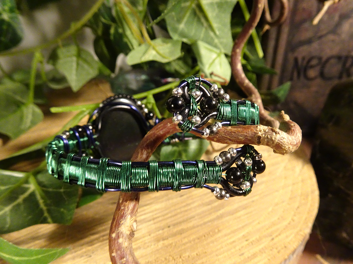 Image d'illustration du produit Bracelet obsidienne oeil céleste