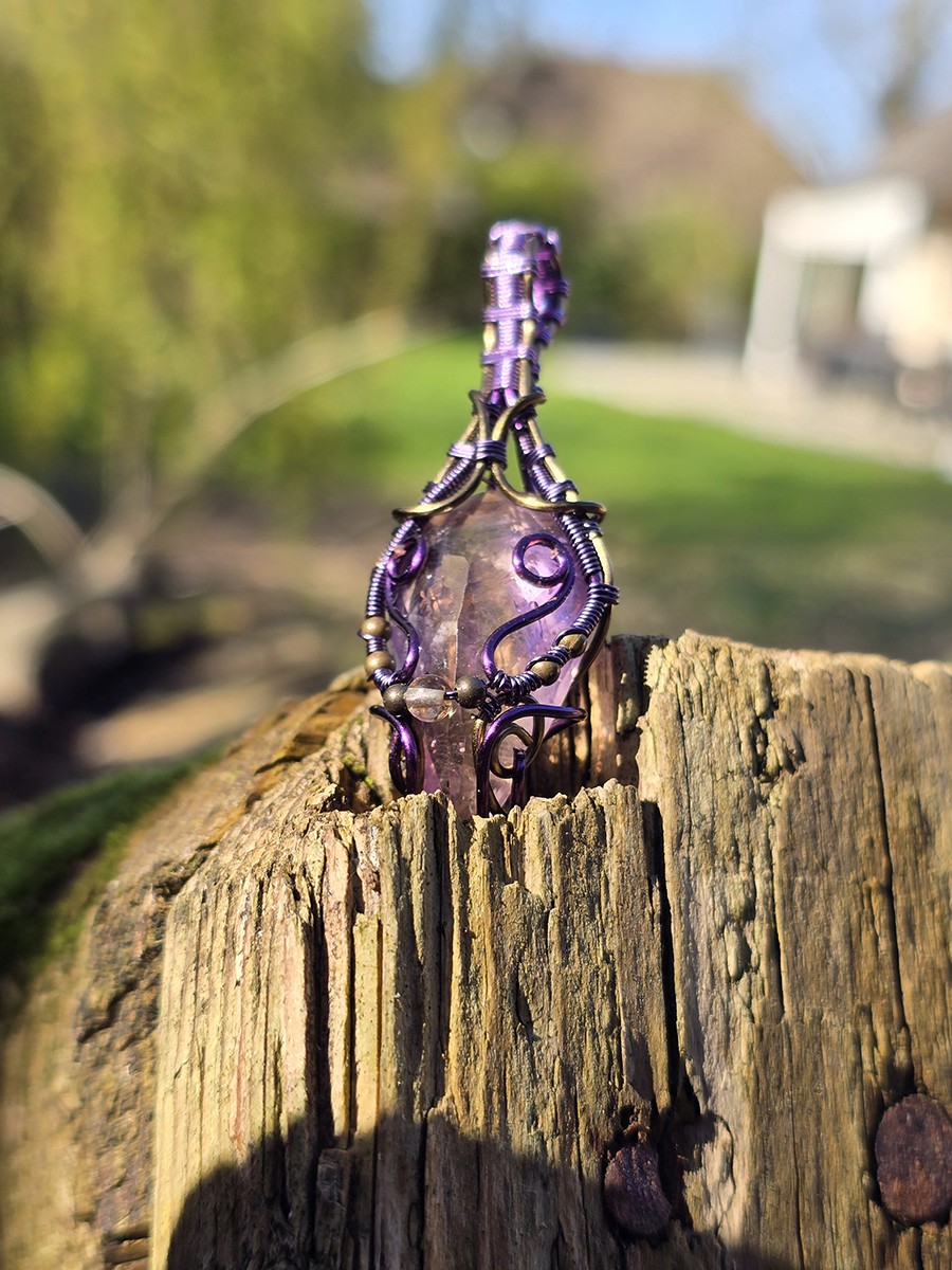Image d'illustration du produit Pendentif amétrine taillée