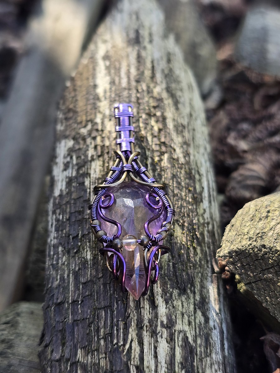 Image de couverture du produit Pendentif amétrine taillée