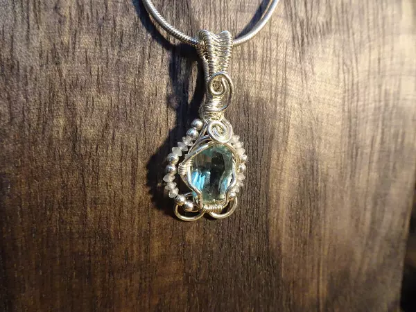 Image de couverture du produit Pendentif aigue-marine