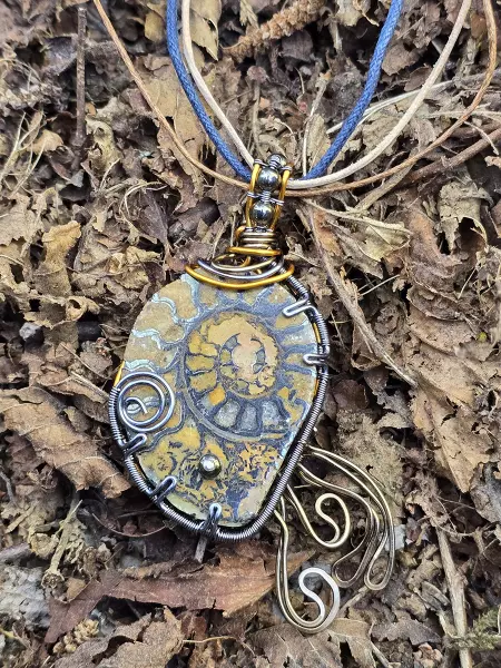 Image de couverture du produit Pendentif ammonite pyritisée