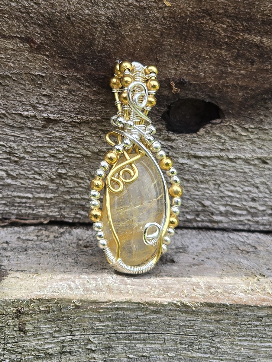 Image de couverture du produit Pendentif quartz à rutile