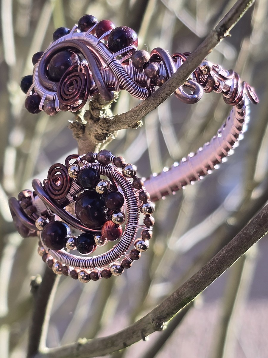 Image d'illustration du produit Bracelet serpent Oeil-de-taureau