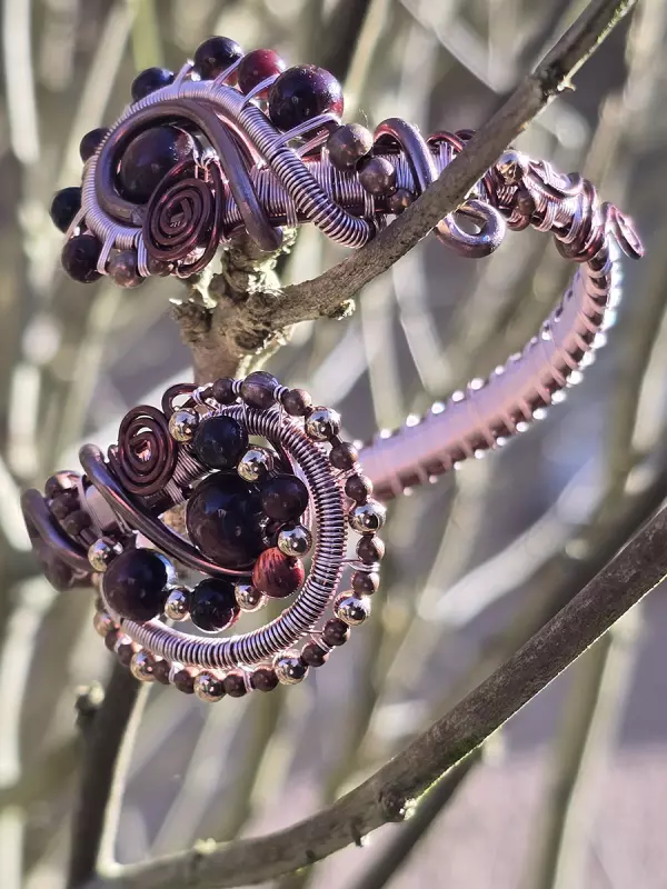 Image d'illustration du produit Bracelet serpent Oeil-de-taureau