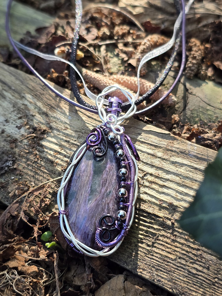 Image d'illustration du produit Pendentif charoïte