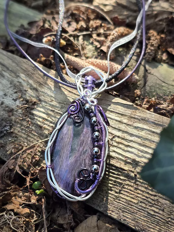 Image d'illustration du produit Pendentif charoïte