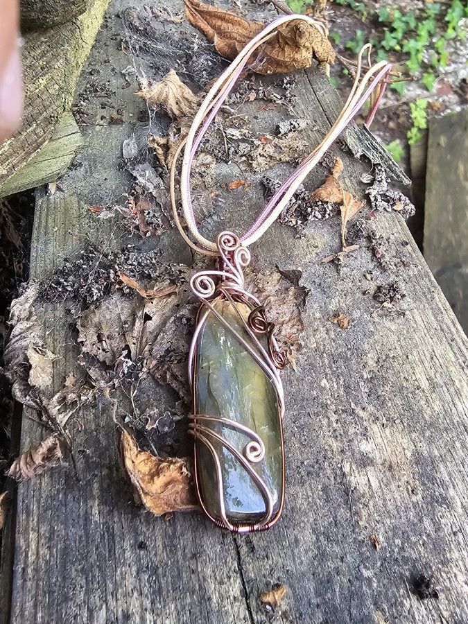 Image d'illustration du produit Pendentif labradorite rectangle