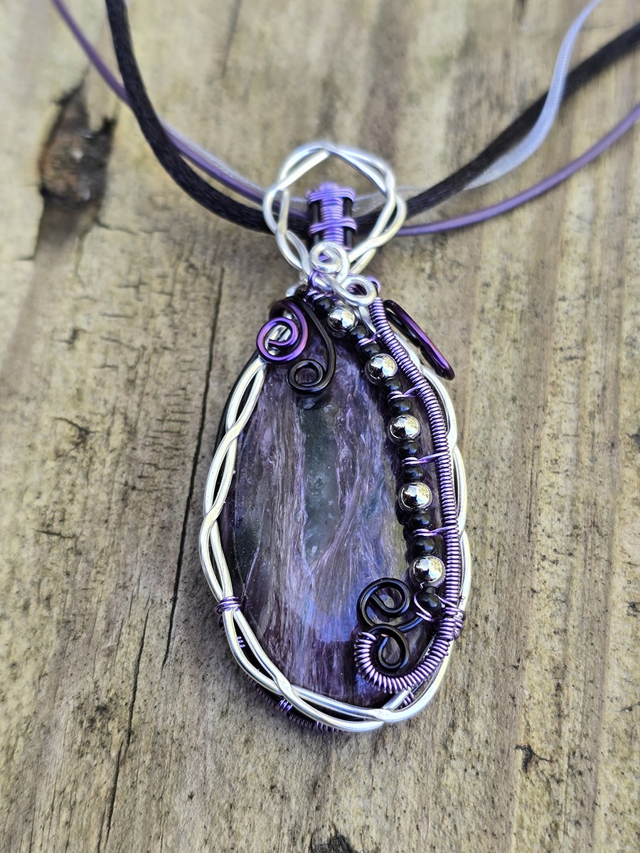 Image d'illustration du produit Pendentif charoïte