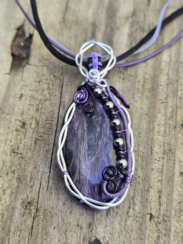 Image d'illustration du produit Pendentif charoïte