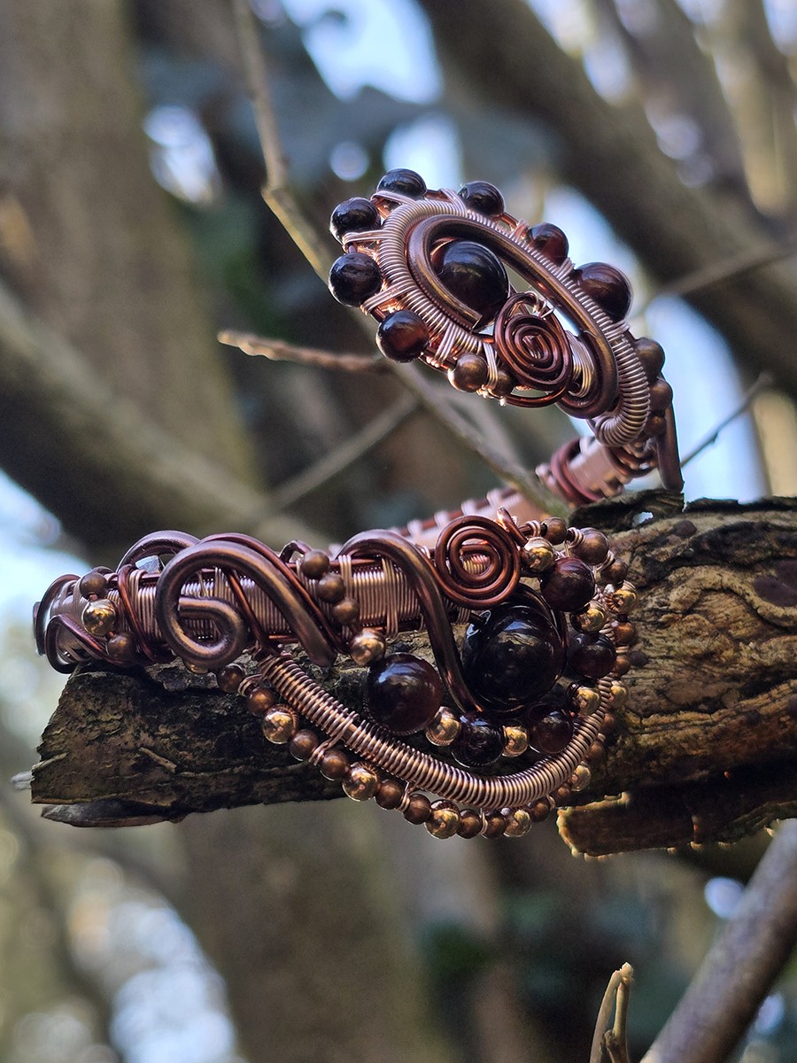 Image d'illustration du produit Bracelet serpent Oeil-de-taureau