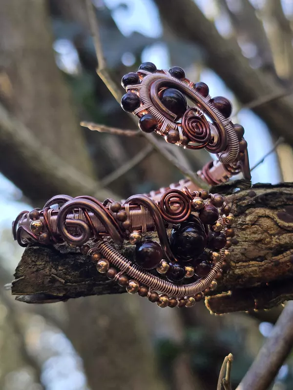 Image d'illustration du produit Bracelet serpent Oeil-de-taureau