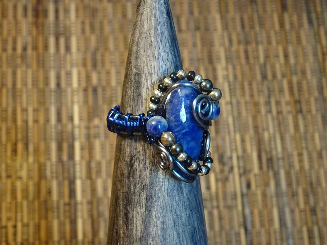 Image d'illustration du produit Bague Sodalite