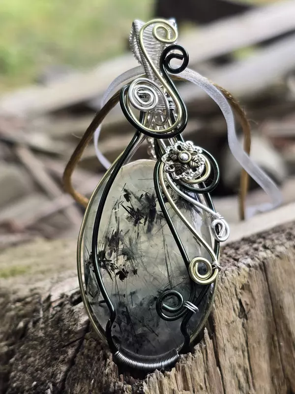 Image d'illustration du produit Pendentif Prehnite