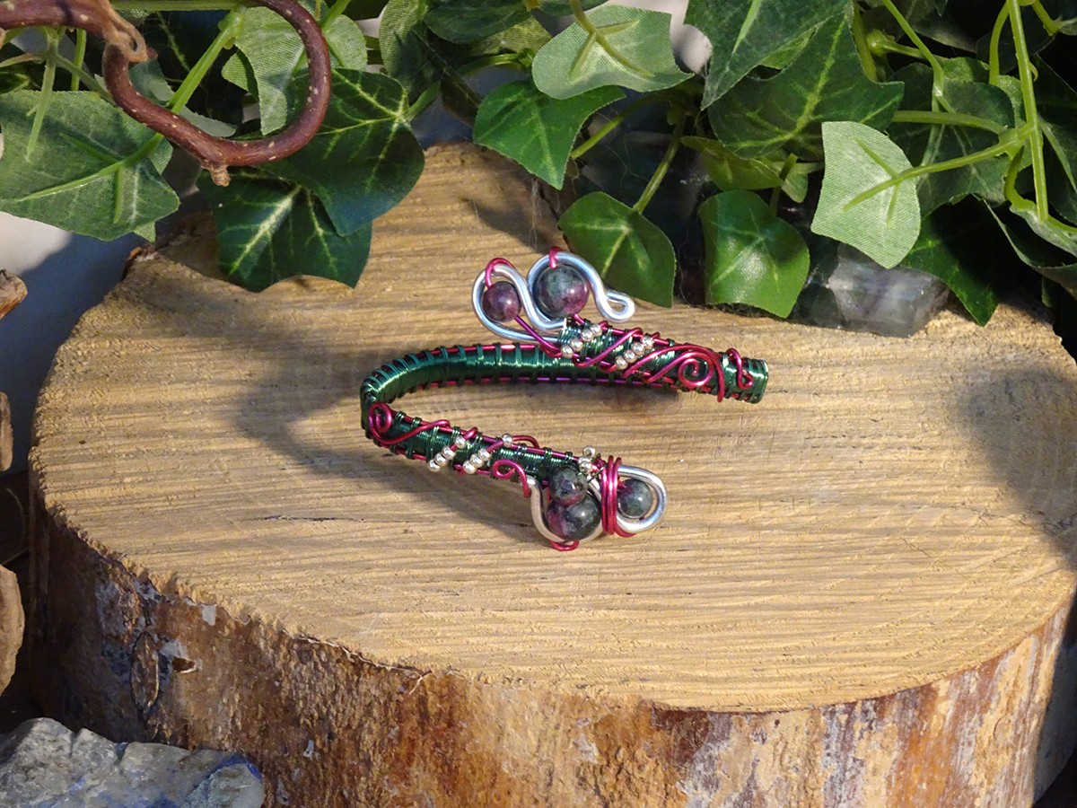 Image de couverture du produit Bracelet serpent zoisite