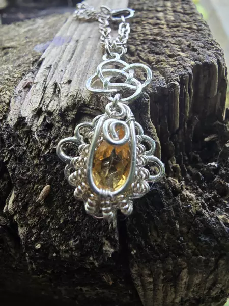 Image de couverture du produit Pendentif en argent topaze