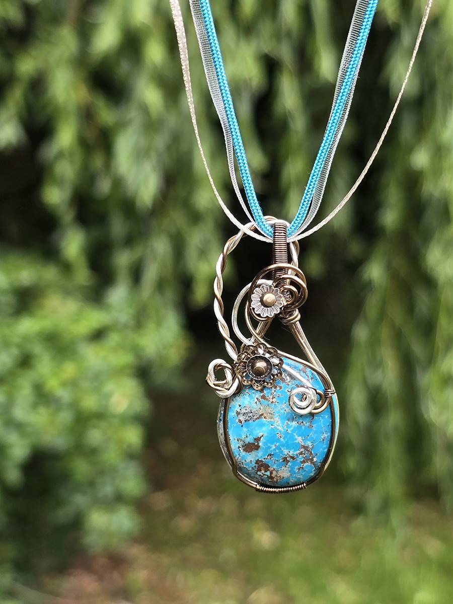 Image d'illustration du produit Pendentif turquoise