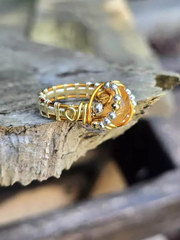 Image d'illustration du produit Bague citrine