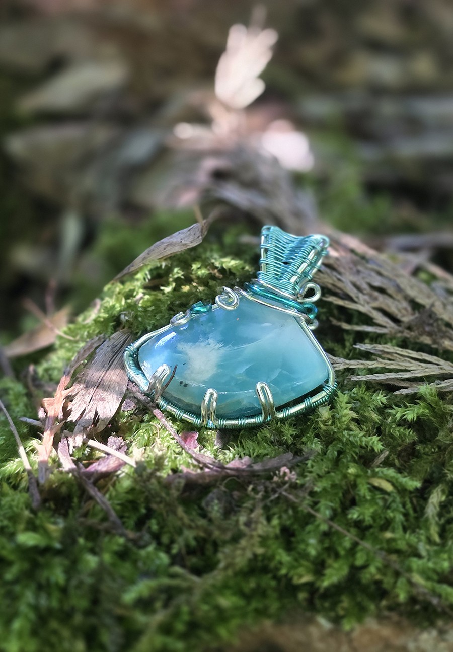 Image d'illustration du produit Pendentif larimar