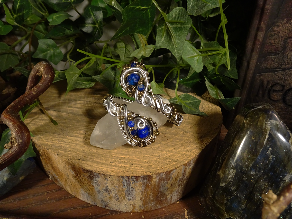 Image de couverture du produit Bracelet serpent lapis-lazuli